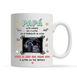 Taza Personalizada Para Papá | Personalizado Regalos Para Padre | Papá Esta Navidad