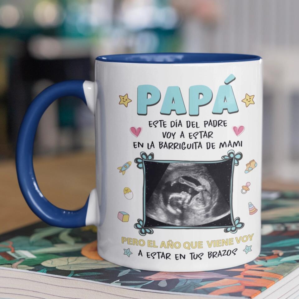Taza Personalizada Para Papá | Personalizado Regalos Para Papá | Primer Día Del Padre papi