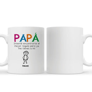 Tasse personnalisée pour papa | Cadeau personnalisé pour papa | Le meilleur cadeau