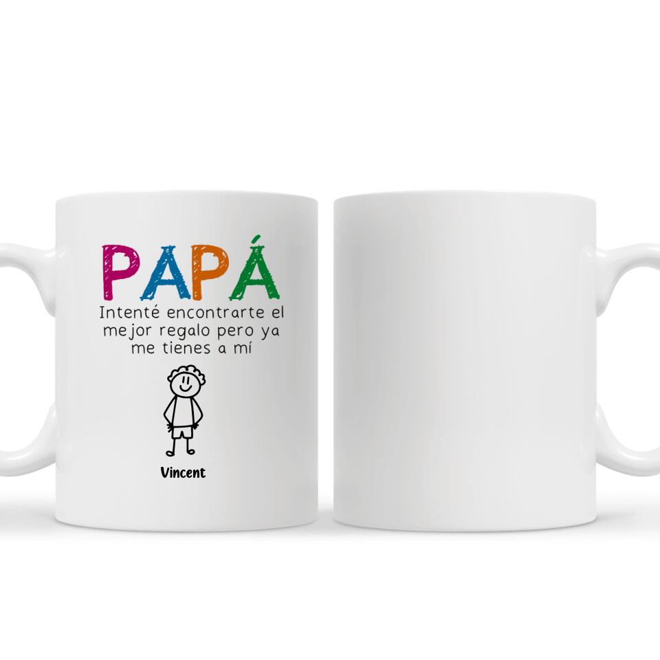 Taza Personalizada Para Papá | Personalizado Regalo Para Papá | El Mejor Regalo