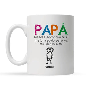 Taza Personalizada Para Papá | Personalizado Regalo Para Papá | El Mejor Regalo