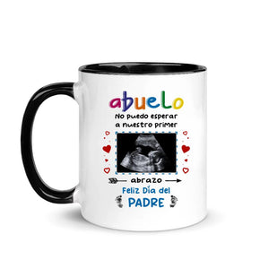 Tasse personnalisée pour grand-père | Cadeau personnalisé pour Tata | Premier câlin