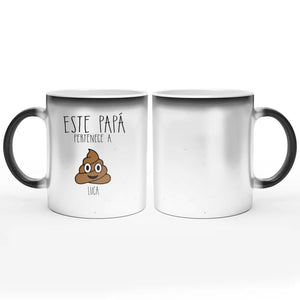 Tazza personalizzata per papà nonno | Regalo personalizzato per padre nonno | A questo nonno appartiene papà