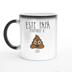 Tazza personalizzata per papà nonno | Regalo personalizzato per padre nonno | A questo nonno appartiene papà