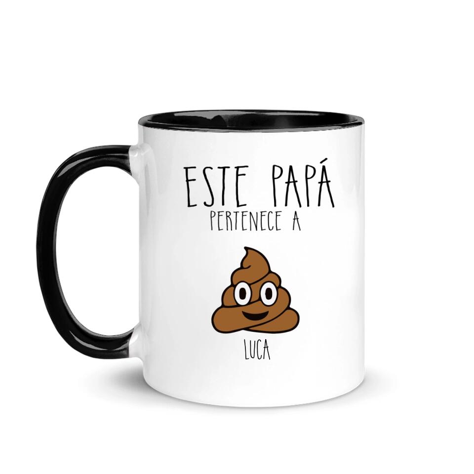 Tasse personnalisée pour papa grand-père | Cadeau personnalisé pour père grand-père | Ce grand-père papa appartient à