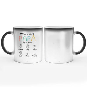 Taza Personalizada Para Papá | Personalizado Regalo Para Papá | Voy A Ser Papá De Nuevo