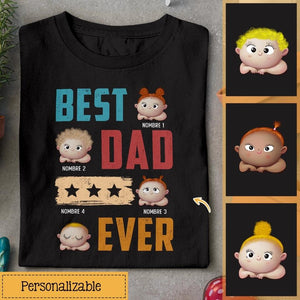 Personalizar Camisetas Para Papá | Personalizado Regalo Para Papá | El Mejor Papá