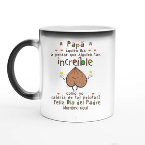 Taza divertida Para Papá | Personalizado Regalo Para Padre | ¿quién iba  a pensar que alguien tan increíble como yo saldría de tus pelotas?