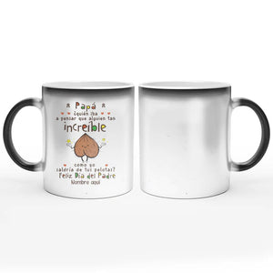 Taza divertida Para Papá | Personalizado Regalo Para Padre | ¿quién iba  a pensar que alguien tan increíble como yo saldría de tus pelotas?