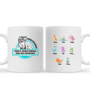 Taza Personalizada Para Abuelo | Personalizado Regalo Para Abuelo | Abuelo Normal Pero Más Fantástico