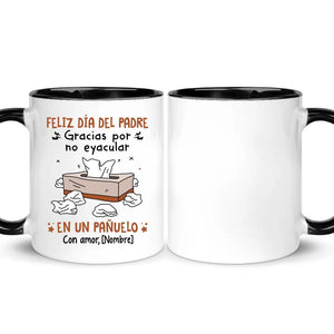 Taza Personalizada Para Papá | Personalizado Regalo Para Padre | Gracias por no...