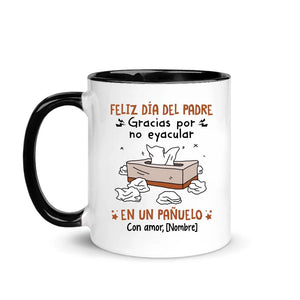 Taza Personalizada Para Papá | Personalizado Regalo Para Padre | Gracias por no...