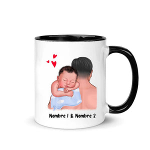 Taza Personalizada Para papá | Personalizado Regalo Para papá | La vida no viene con un manual de instrucciones