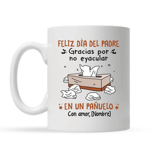 Taza Personalizada Para Papá | Personalizado Regalo Para Padre | Gracias por no...