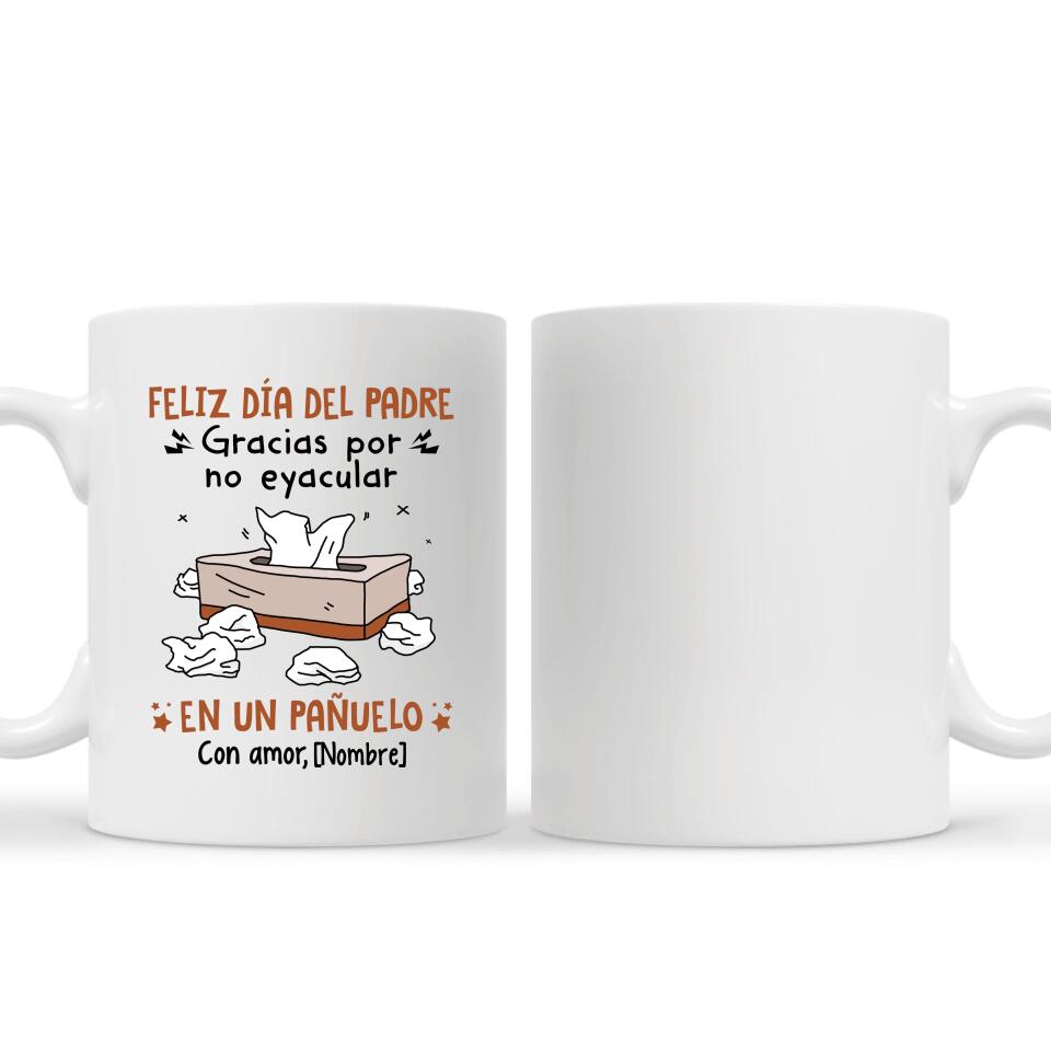 Tazza personalizzata per papà | Regalo personalizzato per papà | Grazie per non...