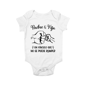 Personalizar Camisetas Para Papá | Personalizado Regalo Para Papá | Padre & hija un vínculo que no se puede romper