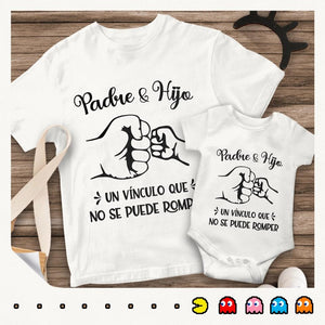 Personnalisez des T-shirts pour papa | Cadeau personnalisé pour papa | Père et fille, un lien qui ne peut être rompu