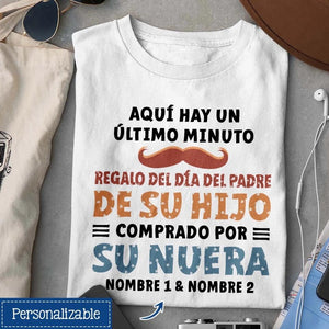 Regalo Del Día Del Padre , Personalizable Camiseta Para Hombre Para Papá
