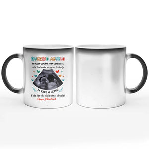 Taza Personalizada Para Abuelo | Personalizado Regalo Para Abuelito | Querido abuelo No puedo esperar para conocerte estás haciendo un gran trabajo