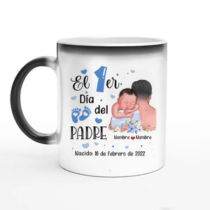 Taza Personalizada Para Papá | Personalizado Regalo Para Padre | El 1er Día Del Padre