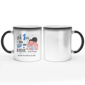 Taza Personalizada Para Papá | Personalizado Regalo Para Padre | El 1er Día Del Padre