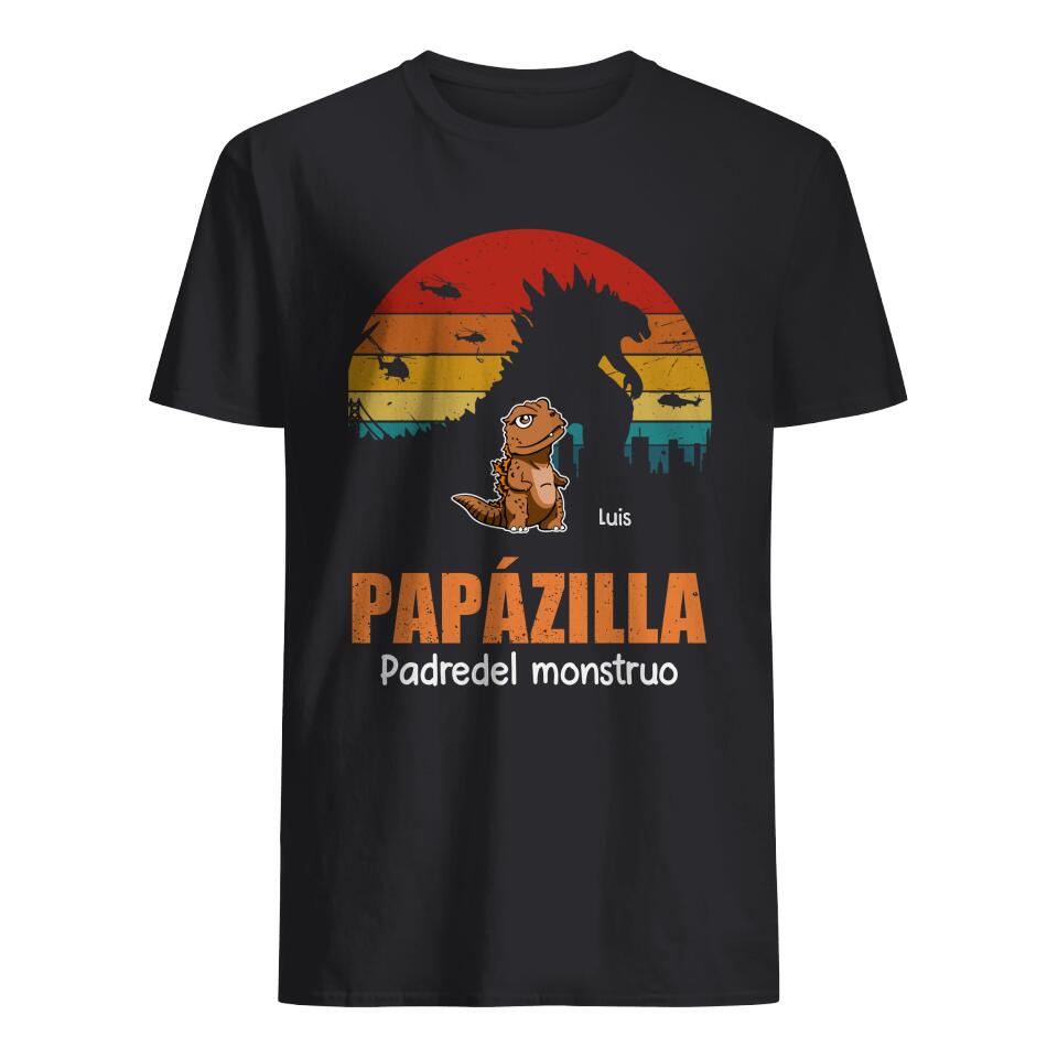 Personnalisez des T-shirts pour papa | Cadeaux personnalisés pour le père | Papazilla