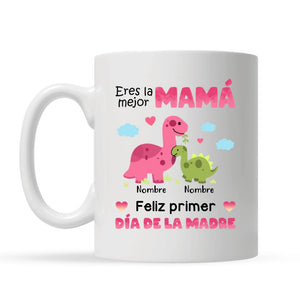 Taza Personalizada Para primer dia de la madre | Personalizado Regalo Para nueva mamá | Eres la Mejor Mamá Feliz primer Día De La Madre