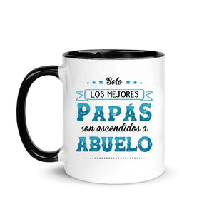 Tasse personnalisée pour grand-père | Cadeaux personnalisés pour Tata | Seuls les meilleurs papas sont promus grand-père