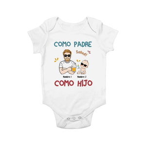 Personalizar Camisetas Para la familia | Personalizado Regalo Para la familia | Como padre, como hijo