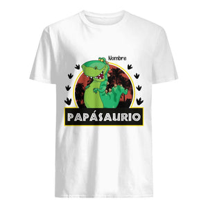 Personalizar Camisetas Para la familia | Personalizado Regalo Para la familia | Papásaurio