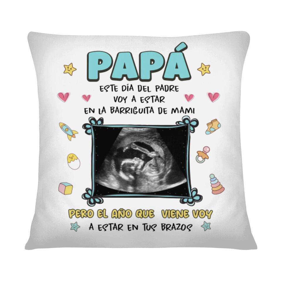 Cojines Personalizados Para Papá | Personalizado Regalos Para Papá | Primer Día Del Padre papi