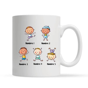 Tasse personnalisée pour Bonusdad | Cadeau personnalisé pour Bonusdad | Peu importe ce que la vie vous réserve, au moins vous n’aurez pas d’enfants moches.