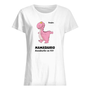 Personalizza le magliette della famiglia dei dinosauri | Regalo personalizzato per la famiglia | famiglia dei dinosauri