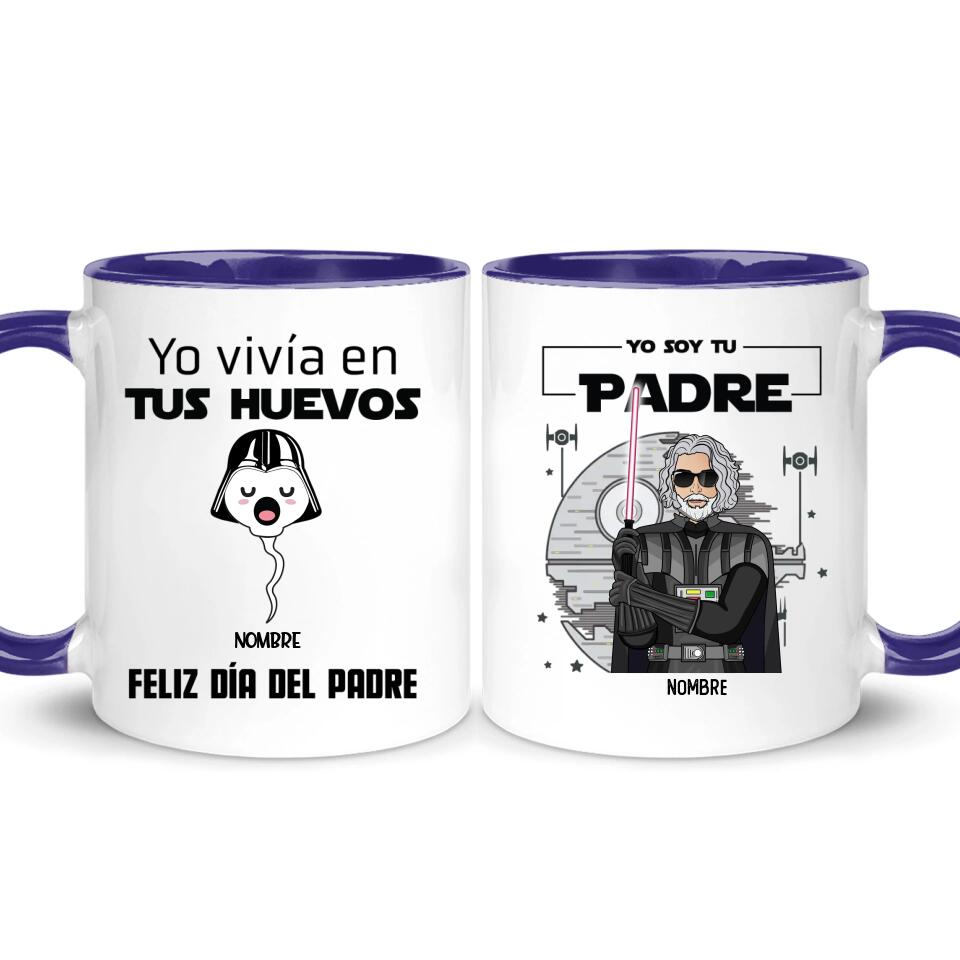 Tasse personnalisée pour papa | Cadeau personnalisé pour le père | Je suis ton père Bonne fête des pères