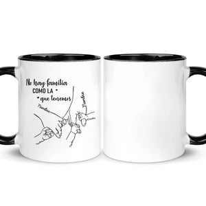 Taza Personalizada Para Familia | Personalizado Regalo Para Familia | No hay familia como la que que tenemos