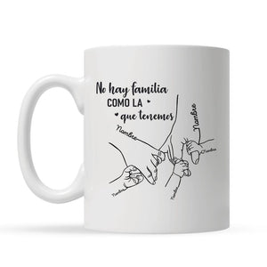 Tasse personnalisée pour la famille | Cadeau personnalisé pour la famille | Il n'y a pas de famille comme celle que nous avons