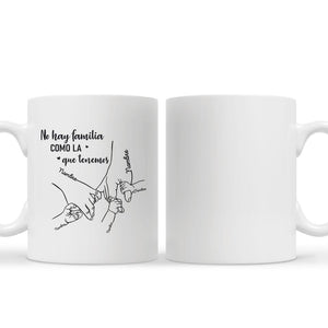 Taza Personalizada Para Familia | Personalizado Regalo Para Familia | No hay familia como la que que tenemos