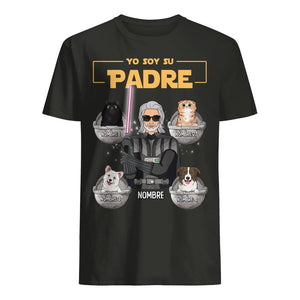 Personalizar Camisetas Para Papá | Personalizado Regalo Para Papá | Soy su padre edición de mascotas