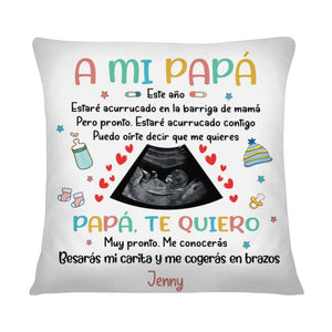 Coussins personnalisés pour papa | Cadeau personnalisé pour le père | À mon père