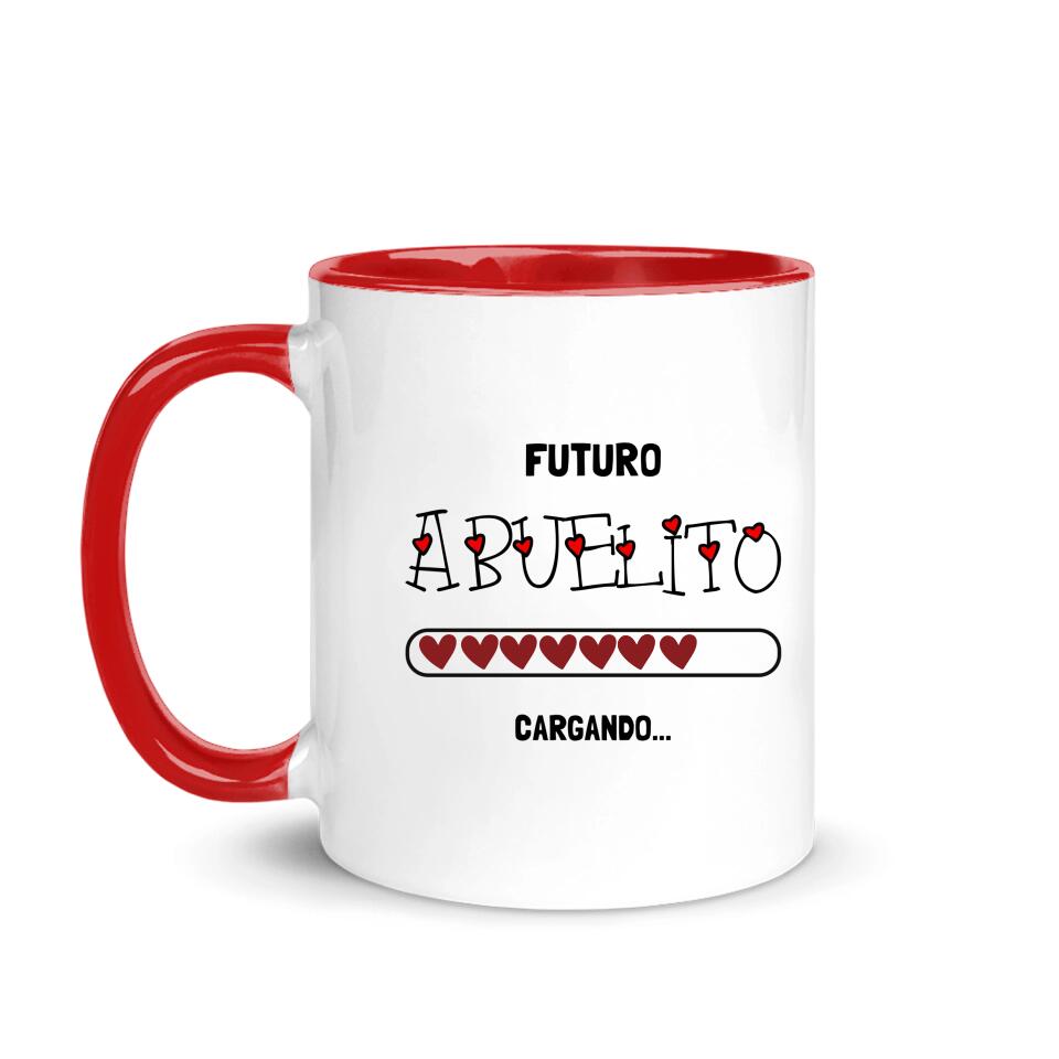 Taza Personalizada Para Abuelo | Personalizado Regalo Para Abuelo | Futuro Abuelito