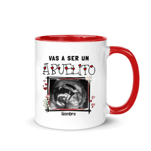 Taza Personalizada Para Abuelo | Personalizado Regalo Para Abuelo | Futuro Abuelito