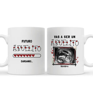 Taza Personalizada Para Abuelo | Personalizado Regalo Para Abuelo | Futuro Abuelito