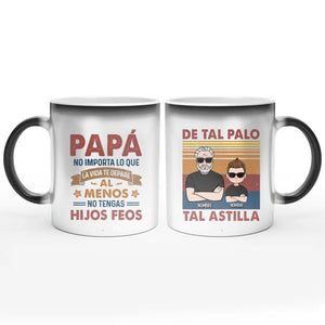 Taza Personalizada Para Papá | Personalizado Regalo Para Papá | Al Menos No Tengas Hijos Feos