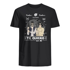 Personalizar Camisetas Para Pareja | Personalizado Regalos Para la amante | Te quiero Lo sé