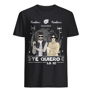 Personalizar Camisetas Para Pareja | Personalizado Regalos Para la amante | Te quiero Lo sé