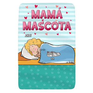 Personalizar Mantas Polar Para Amante De Las Mascotas | Personalizado Regalos Para Amante De Las Mascotas | 
Mamá Mascota