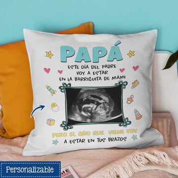 Cojines Personalizados Para Papá | Personalizado Regalos Para Papá | Primer Día Del Padre papi