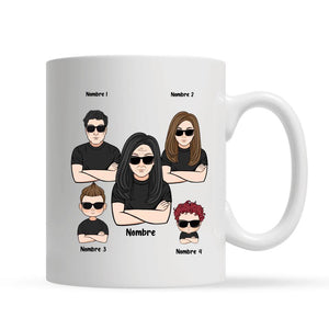 Tazza personalizzata per la mamma | Regalo personalizzato per la mamma | Mamma, non importa quanto sia dura la vita, almeno non hai figli brutti.