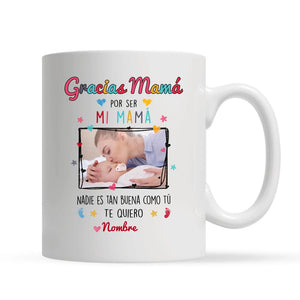 Tasse personnalisée pour maman | Cadeau personnalisé pour la mère | Merci maman d'être ma maman