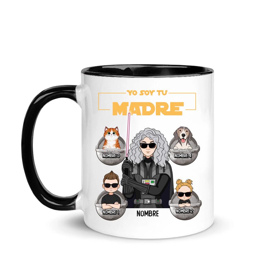 Tasse personnalisée pour maman | Cadeau personnalisé pour maman | Je suis ta mère